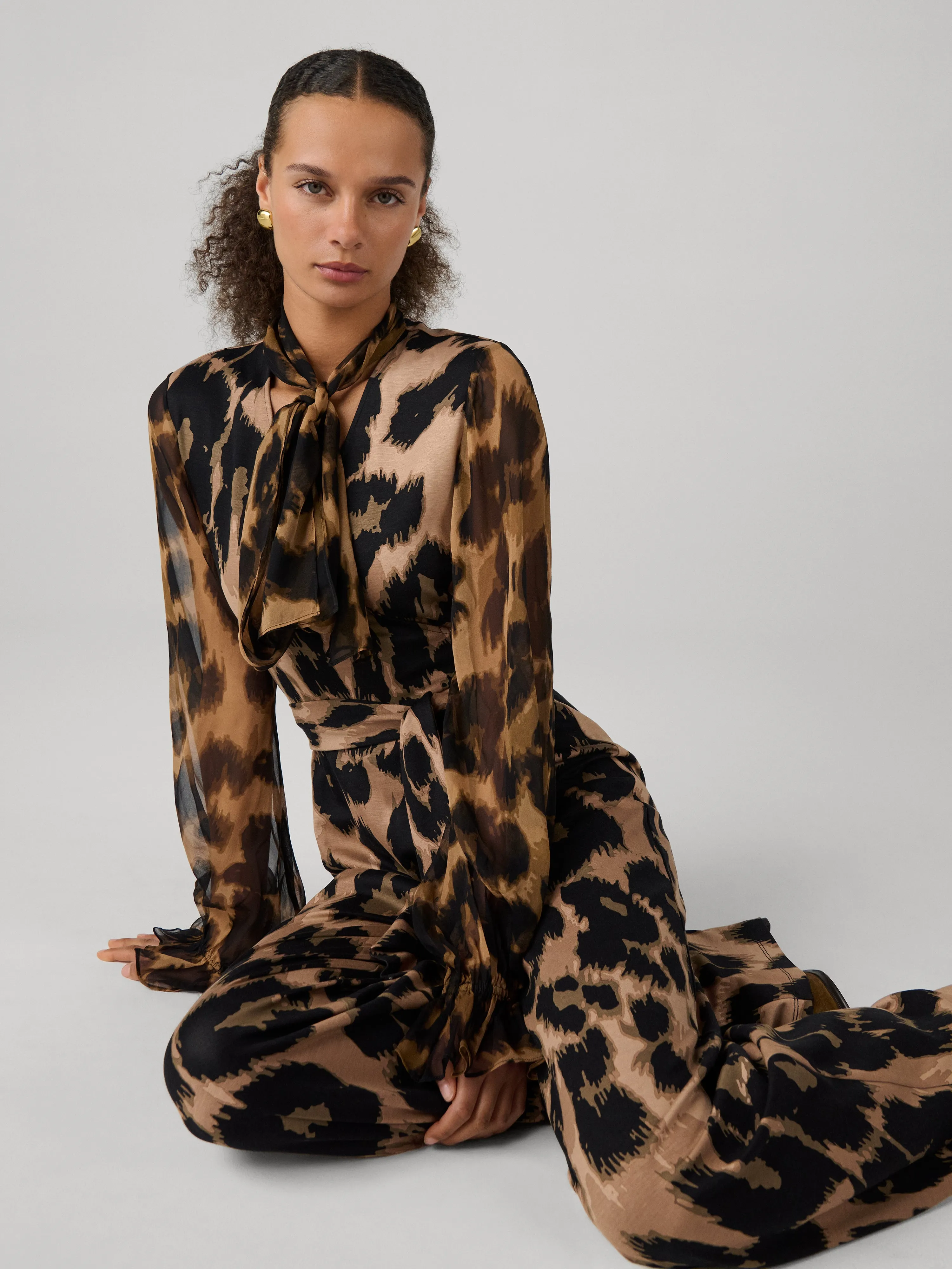 Lucia Jumpsuit sold by Diane Von Furstenberg product image thumbnail 5