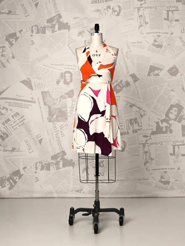 Halter Wrap Dress - DVF Vintage sold by Diane Von Furstenberg