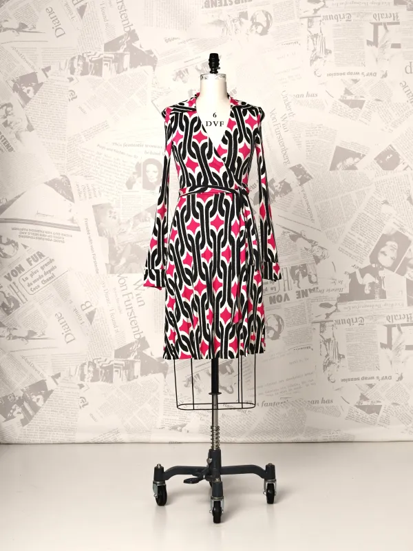 Jeanne Wrap Dress - DVF Vintage sold by Diane Von Furstenberg