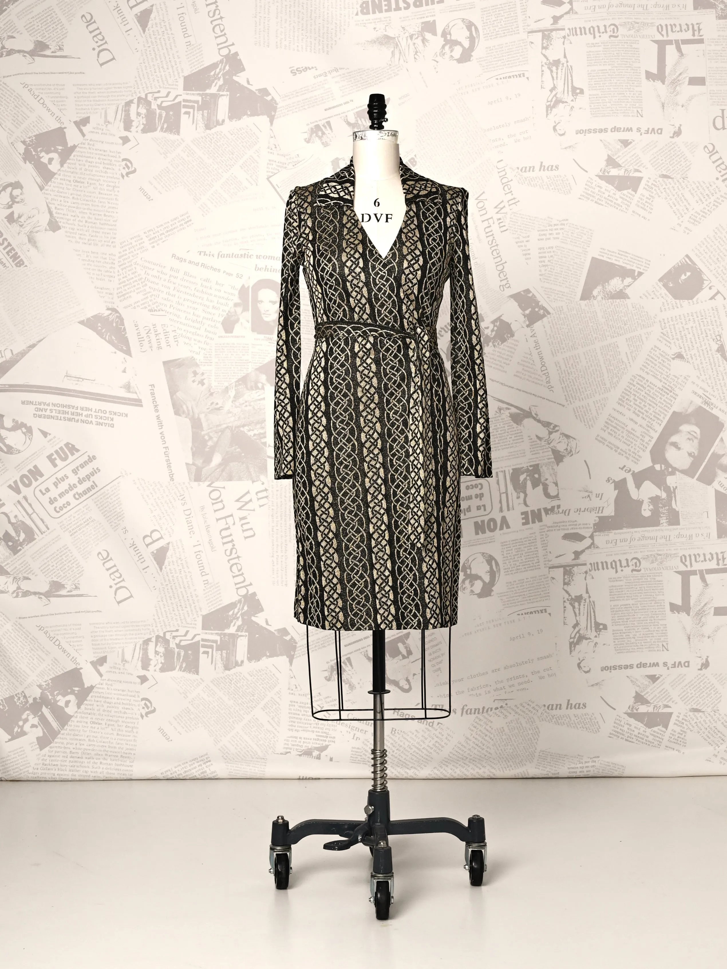 Dolores Wrap Dress - DVF Vintage sold by Diane Von Furstenberg
