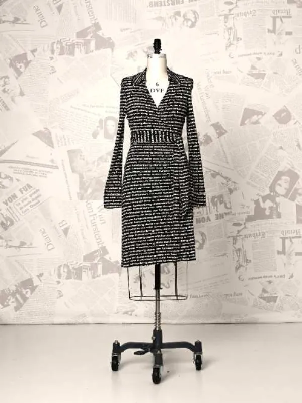 Jeanne Wrap Dress - DVF Vintage sold by Diane Von Furstenberg