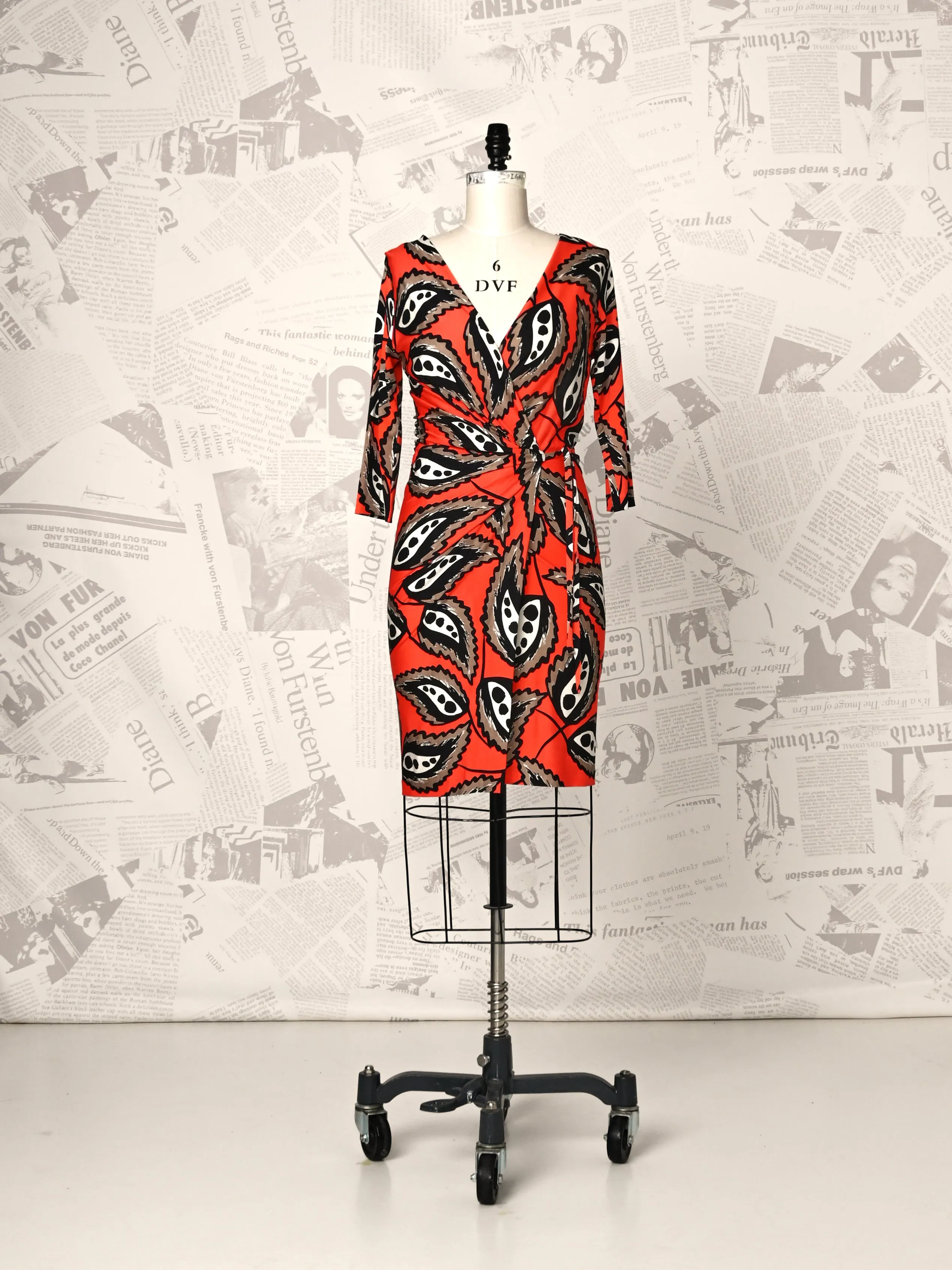 Evrin Wrap Dress - DVF Vintage sold by Diane Von Furstenberg