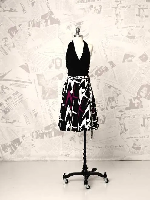 Wrap Halter Dress - DVF Vintage sold by Diane Von Furstenberg