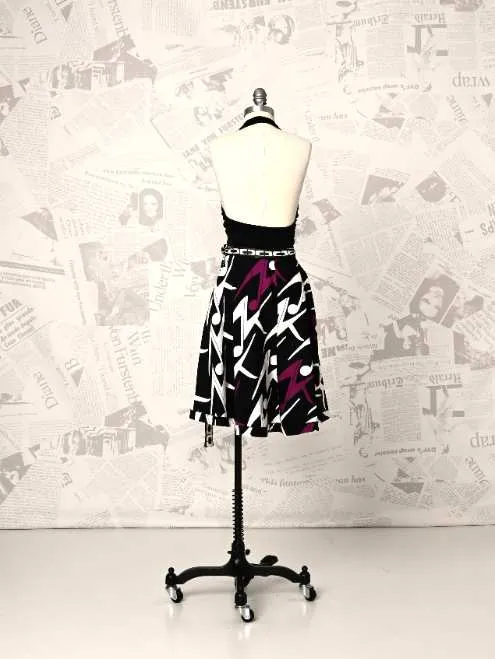 Wrap Halter Dress - DVF Vintage sold by Diane Von Furstenberg product image thumbnail 2