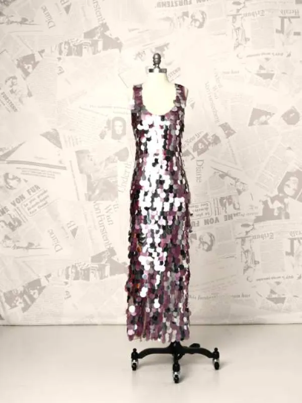 Paillete Maxi Dress - DVF Vintage sold by Diane Von Furstenberg