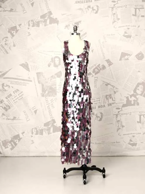 Paillete Maxi Dress - DVF Vintage sold by Diane Von Furstenberg
