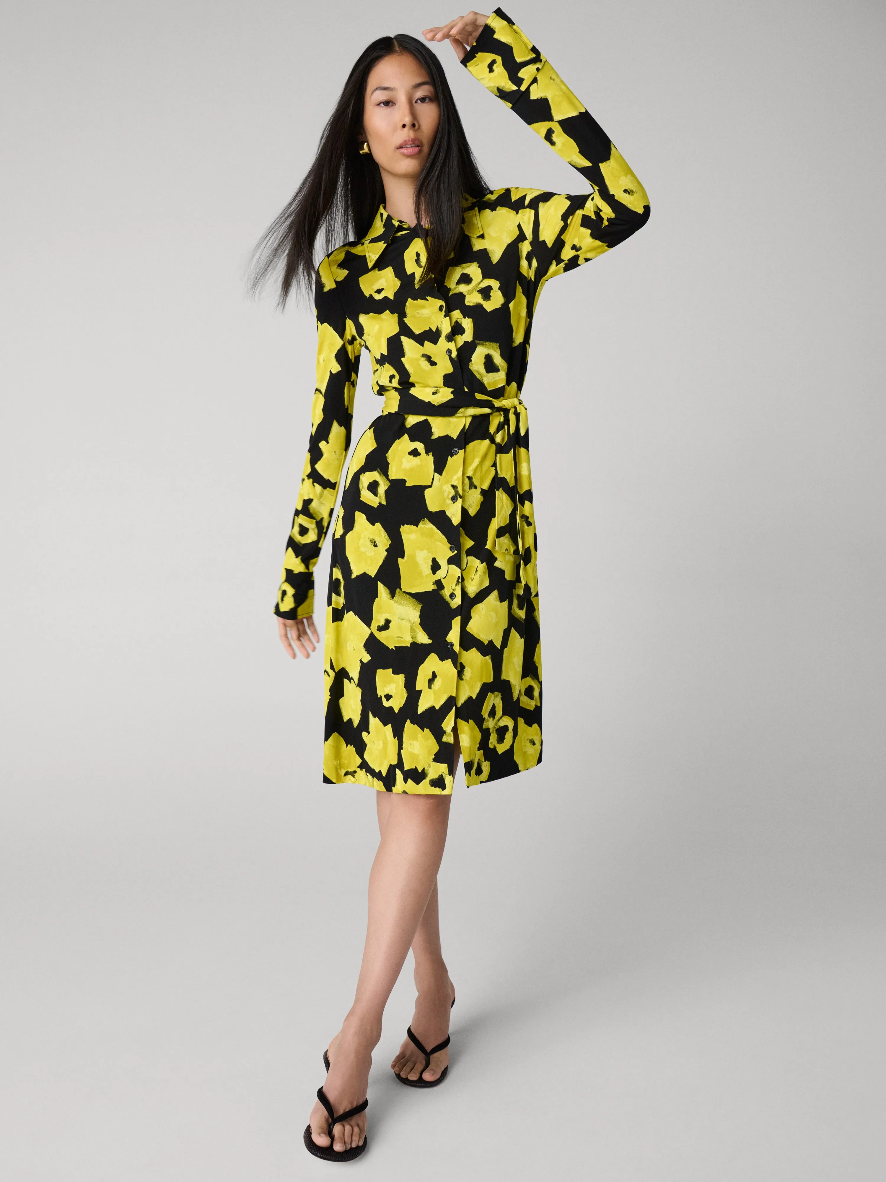 Diane Shirt Dress sold by Diane Von Furstenberg product image thumbnail 3