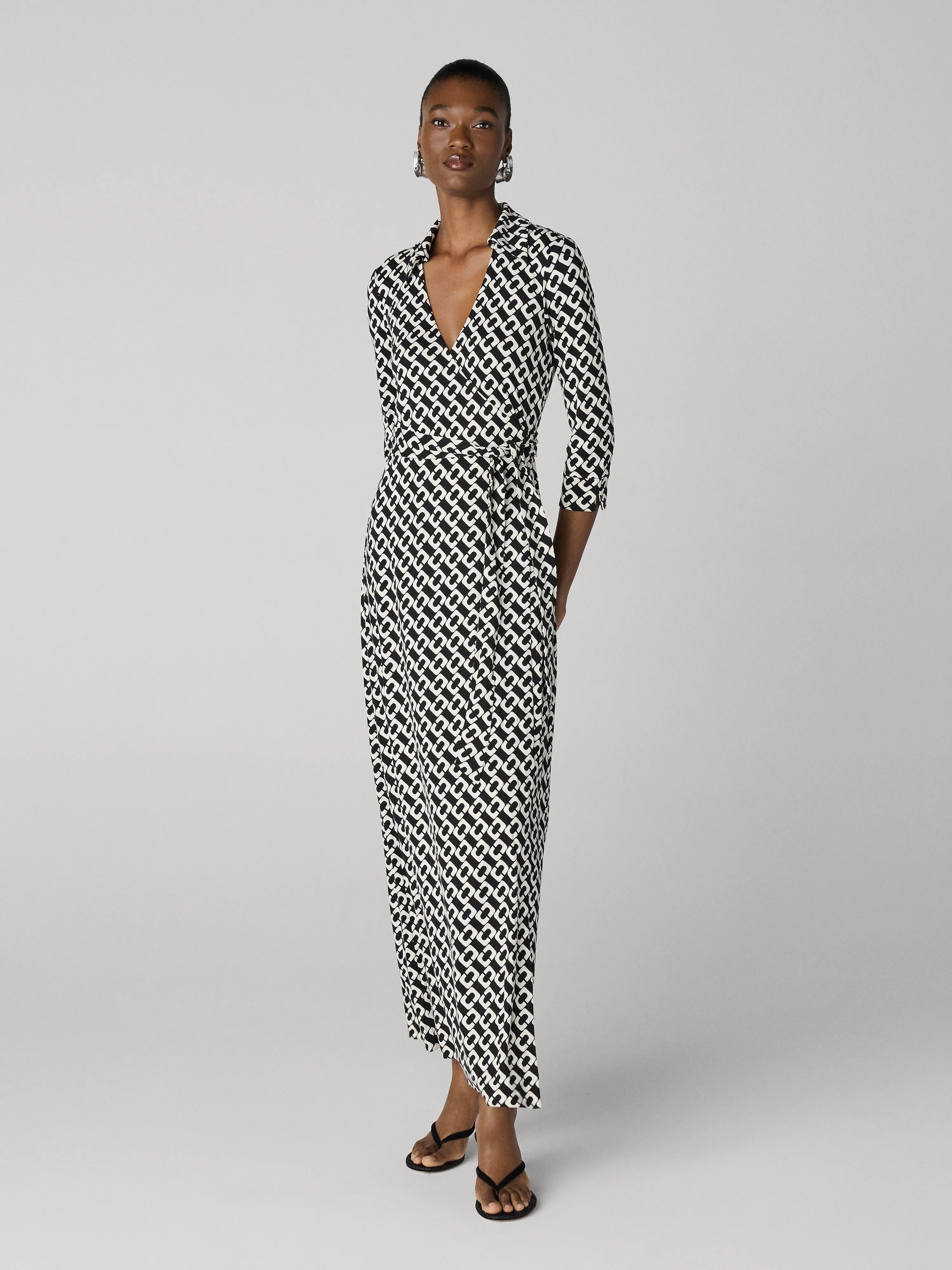 New Abigail Wrap Maxi Dress sold by Diane Von Furstenberg