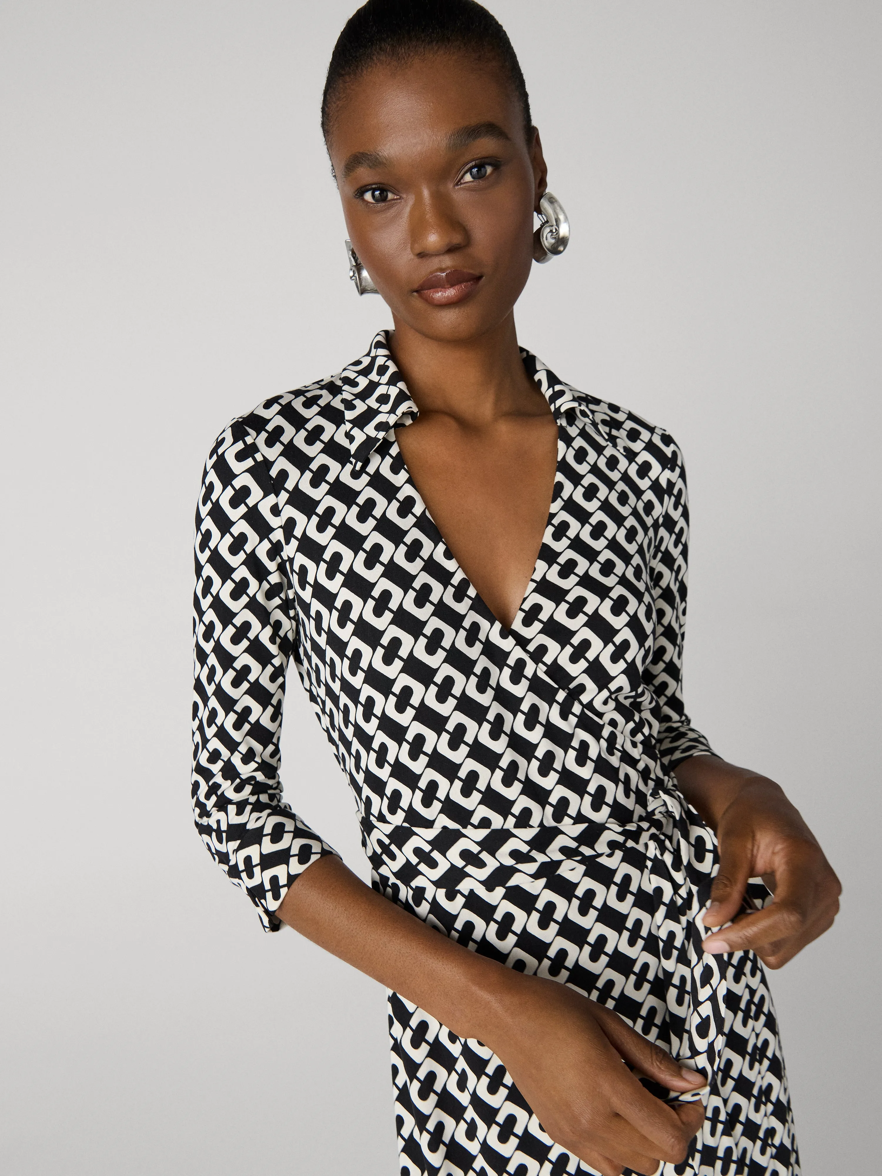 New Abigail Wrap Maxi Dress sold by Diane Von Furstenberg product image thumbnail 2