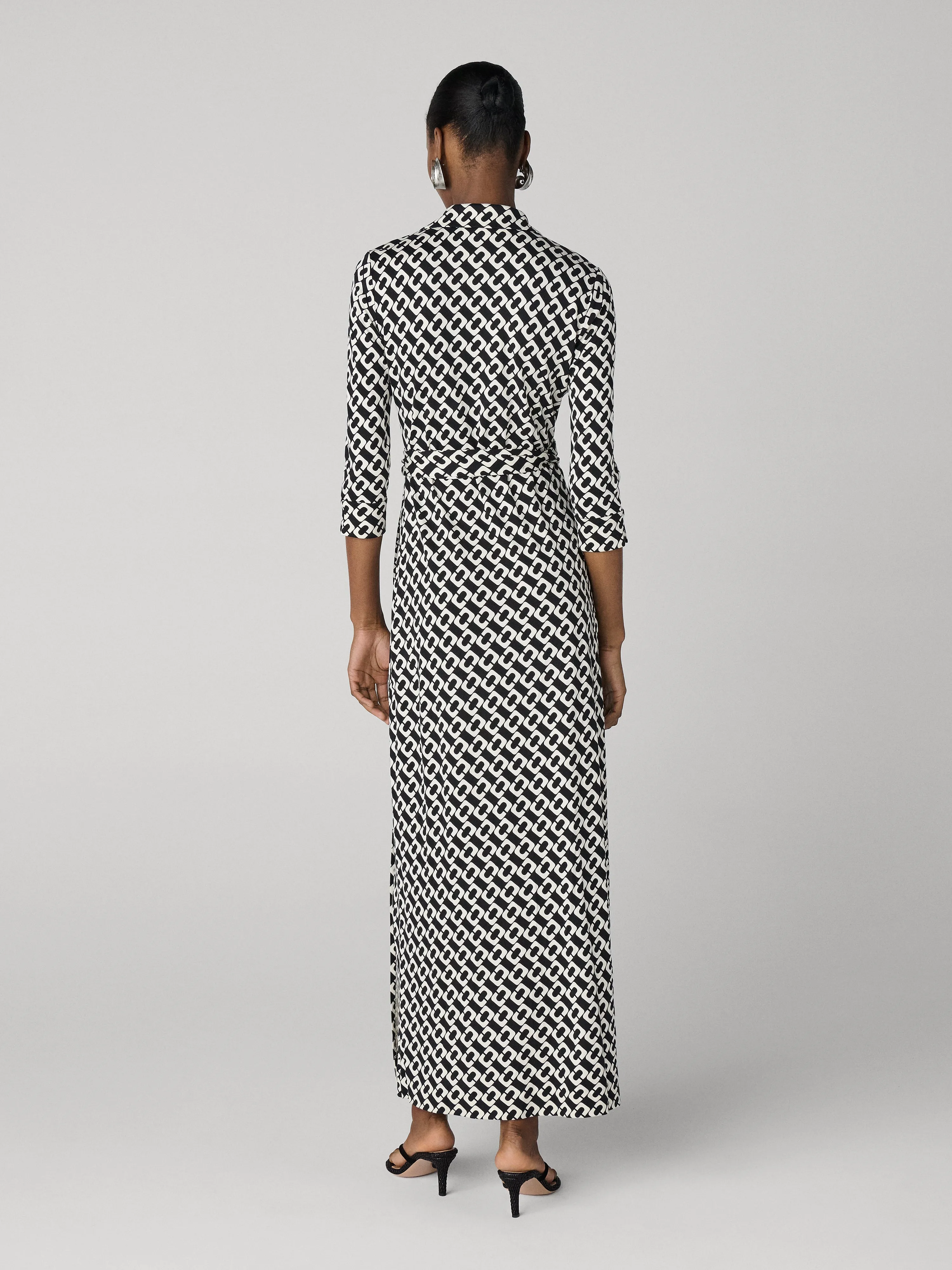 New Abigail Wrap Maxi Dress sold by Diane Von Furstenberg product image thumbnail 3