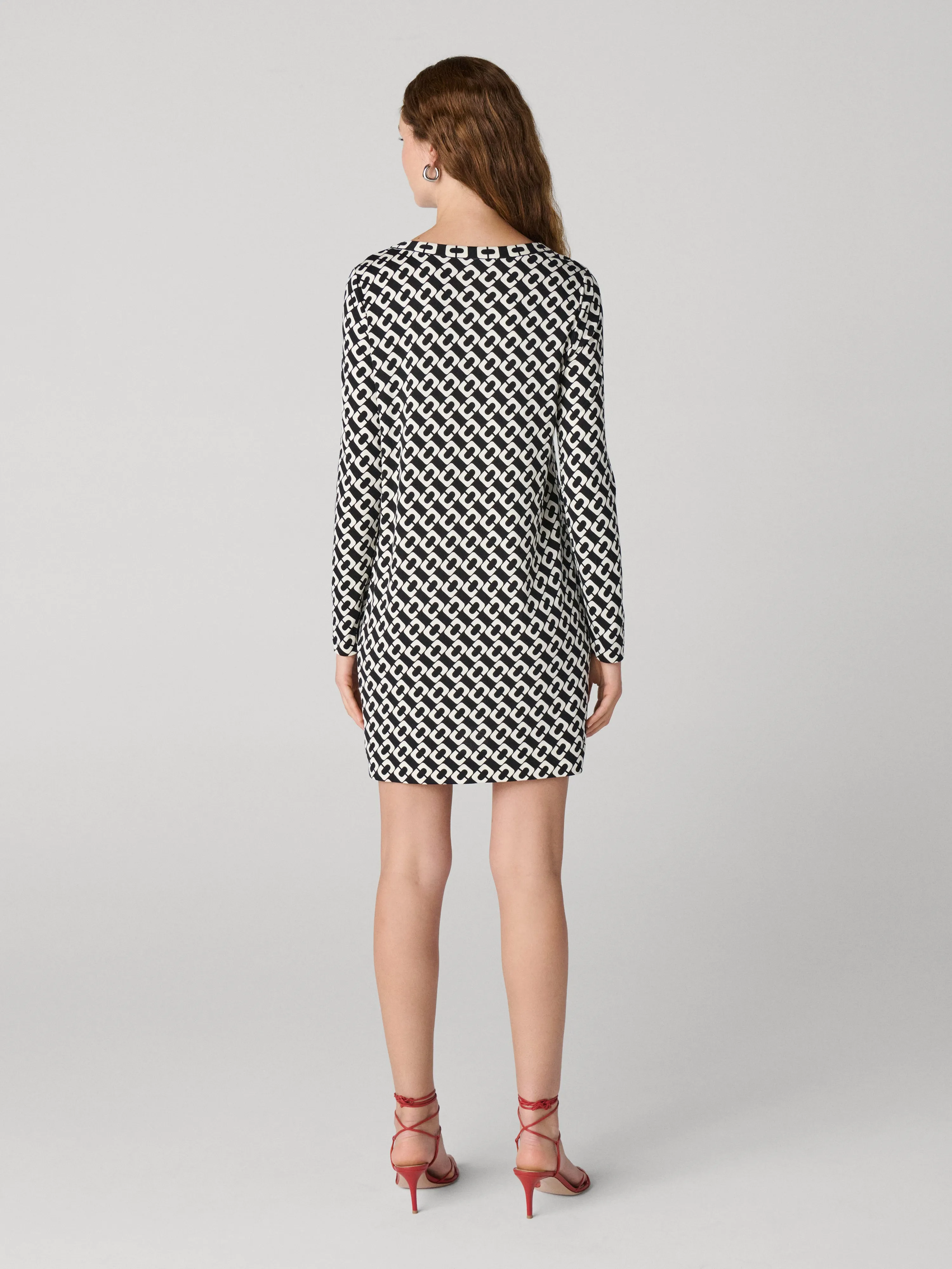 Reina Silk Jersey Dress sold by Diane Von Furstenberg product image thumbnail 3