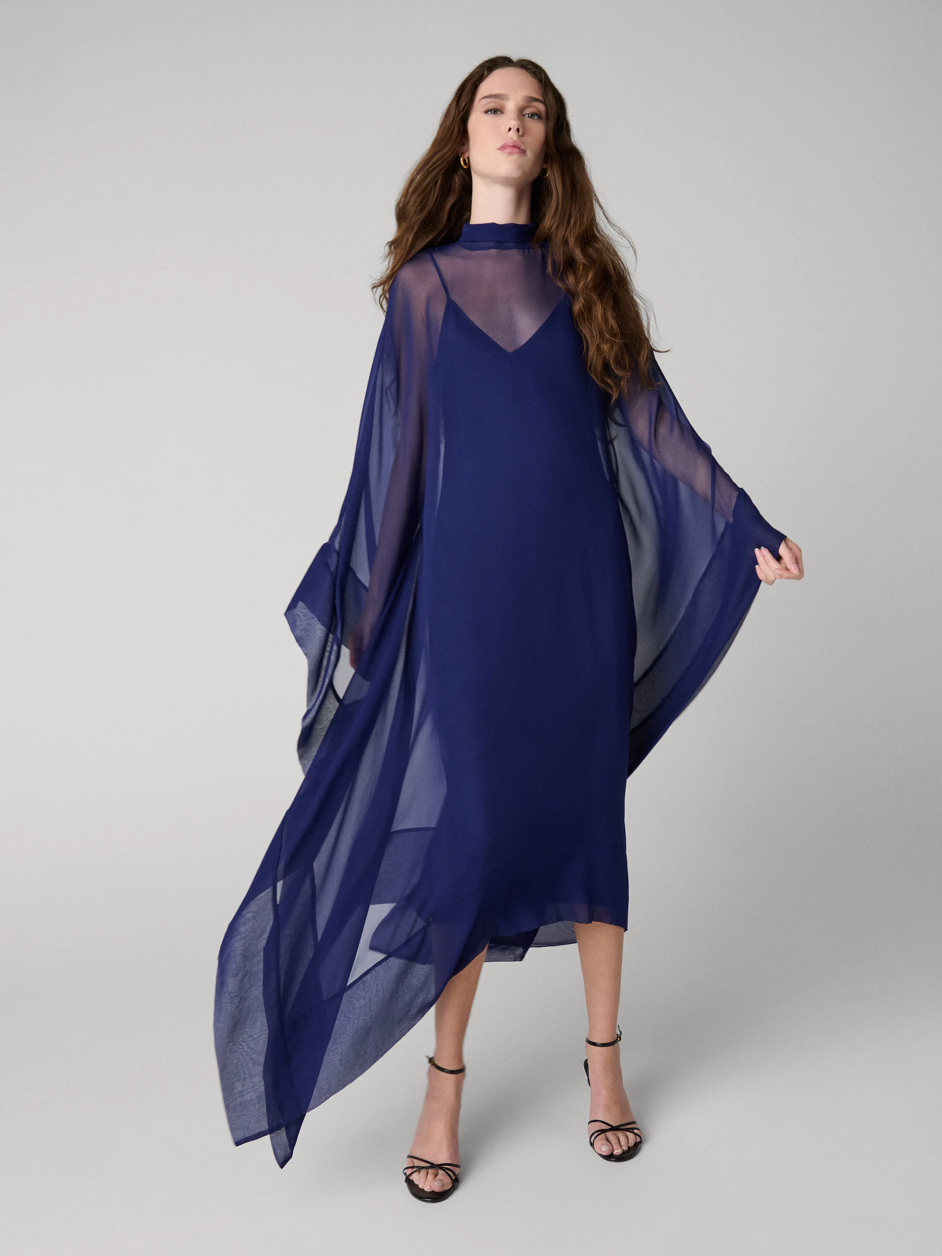 Fortuna Silk Chiffon Dress sold by Diane Von Furstenberg product image thumbnail 3