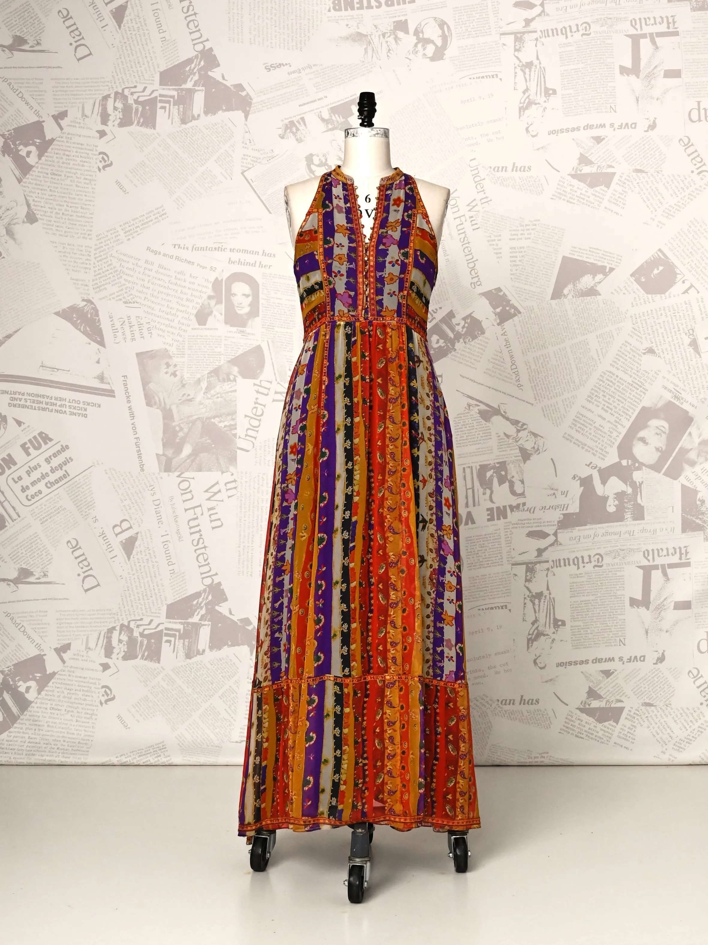 Floral Maxi Dress - DVF Vintage sold by Diane Von Furstenberg