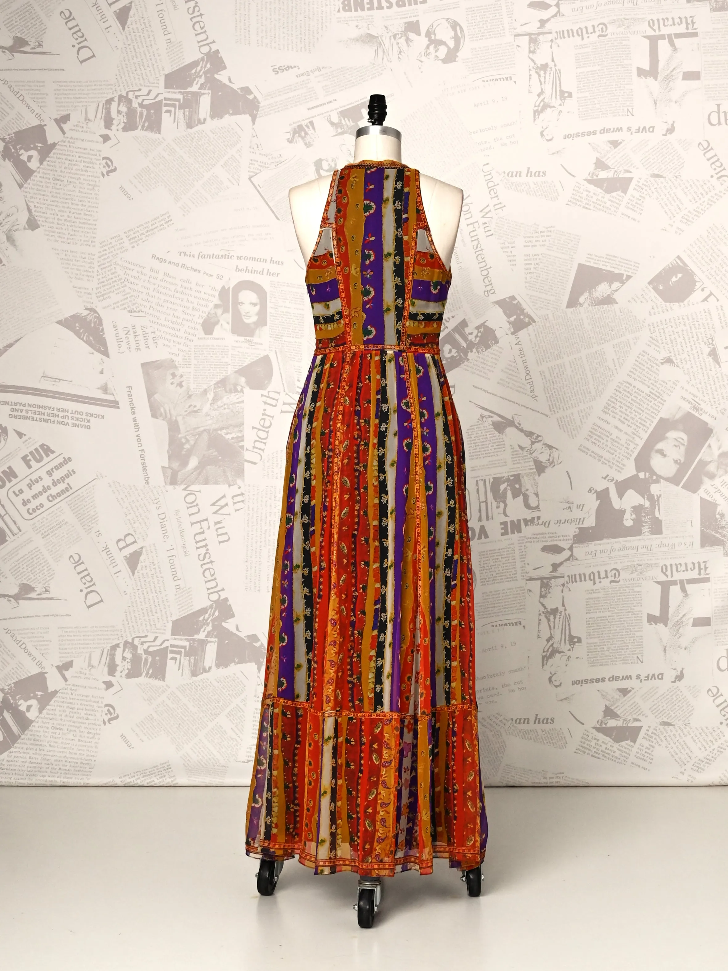 Floral Maxi Dress - DVF Vintage sold by Diane Von Furstenberg product image thumbnail 2