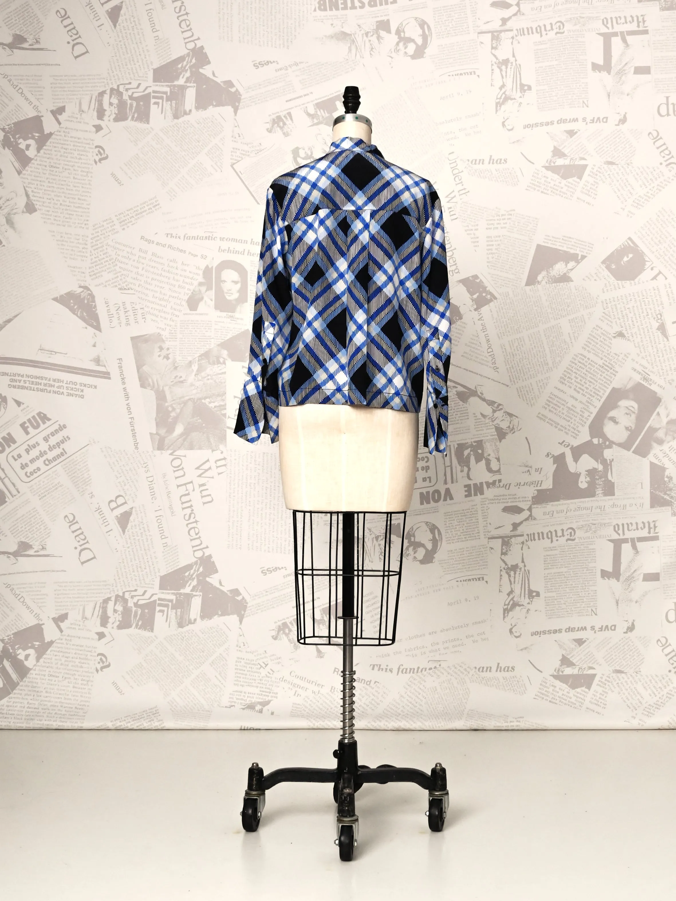 Silk Button Top - DVF Vintage sold by Diane Von Furstenberg product image thumbnail 2