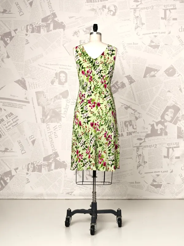 DVF Silk Assets Dress - DVF Vintage sold by Diane Von Furstenberg