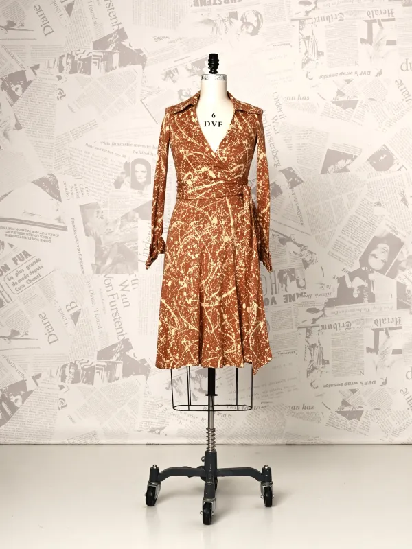 1970s Wrap Dress - DVF Vintage sold by Diane Von Furstenberg