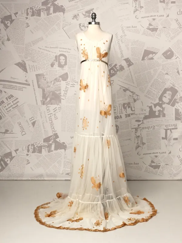 Butterfly Gown - DVF Vintage sold by Diane Von Furstenberg