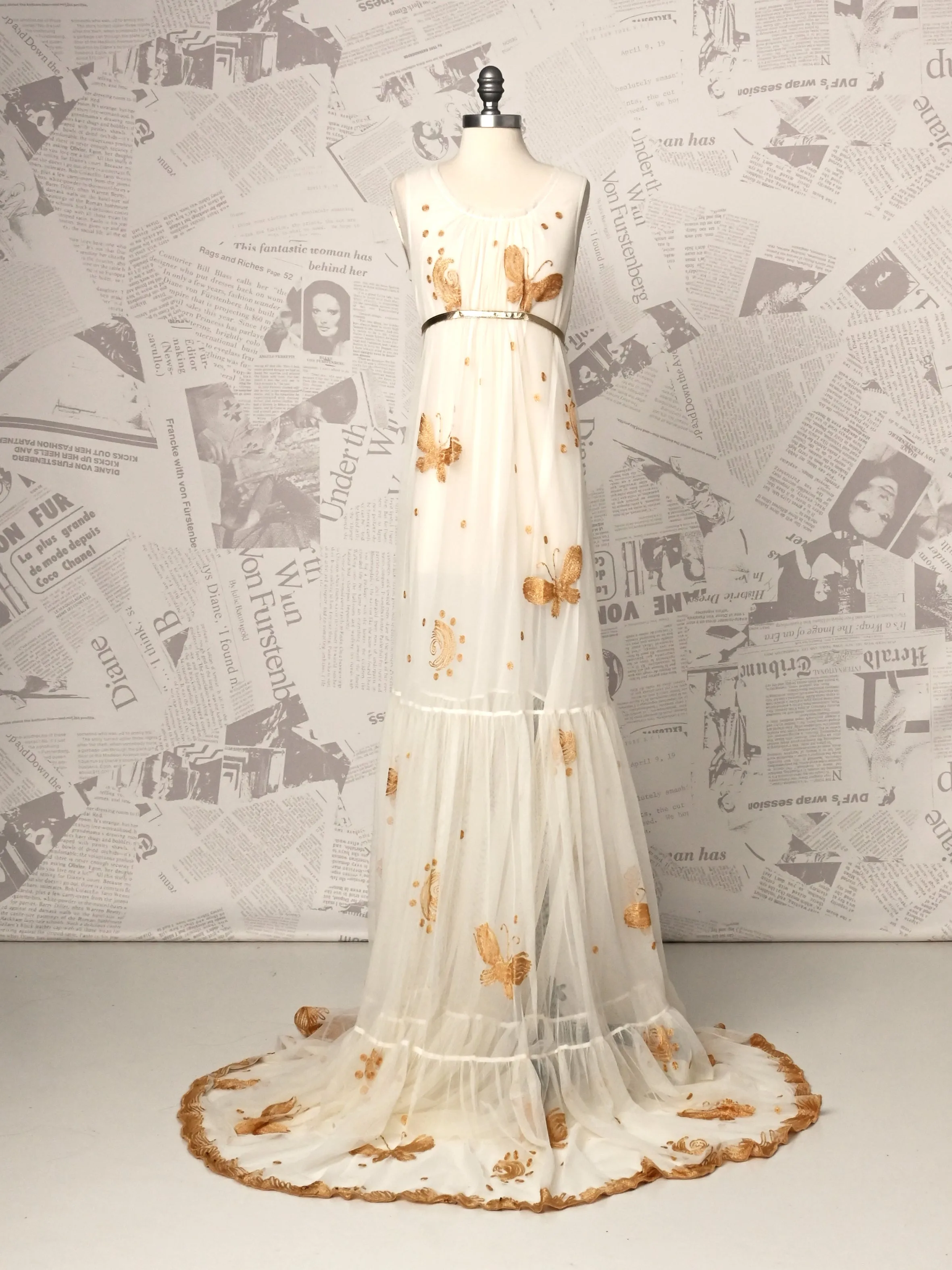 Butterfly Gown - DVF Vintage sold by Diane Von Furstenberg