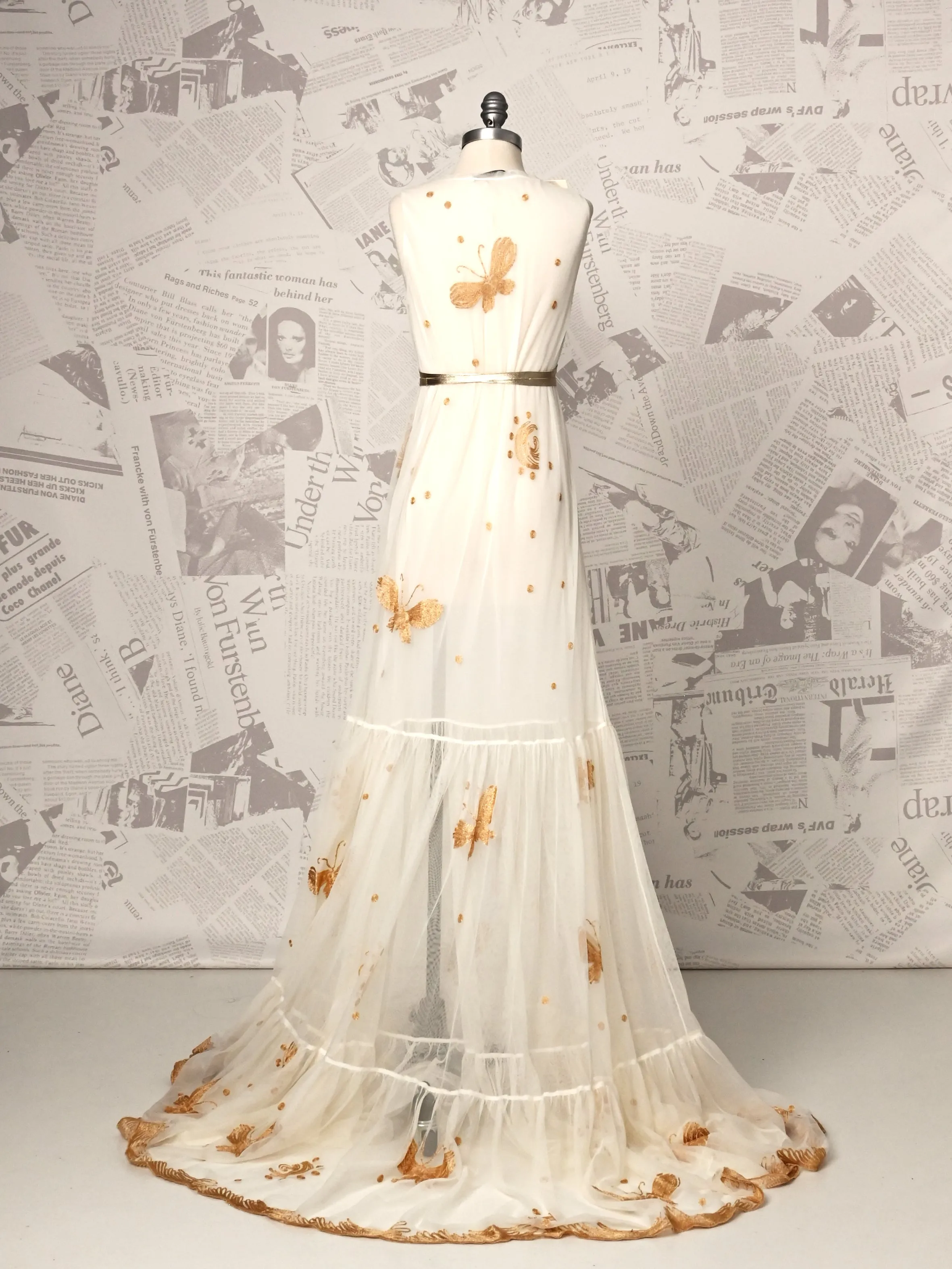 Butterfly Gown - DVF Vintage sold by Diane Von Furstenberg product image thumbnail 2