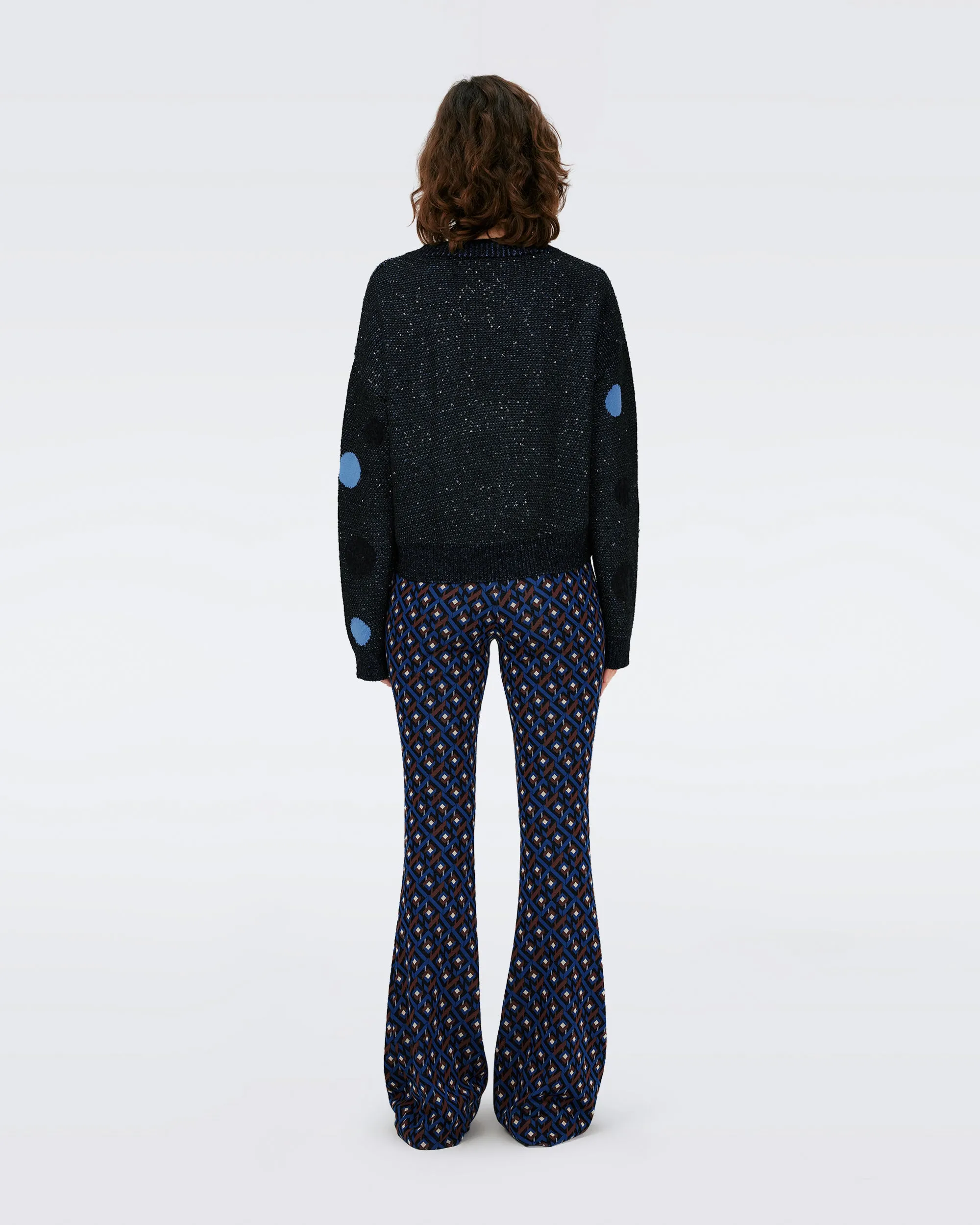 Greg Jacquard Pants sold by Diane Von Furstenberg product image thumbnail 3