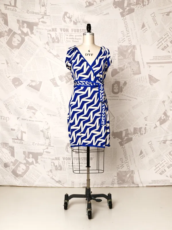 Silk Twill Wrap Dress - DVF Vintage made by Diane Von Furstenberg