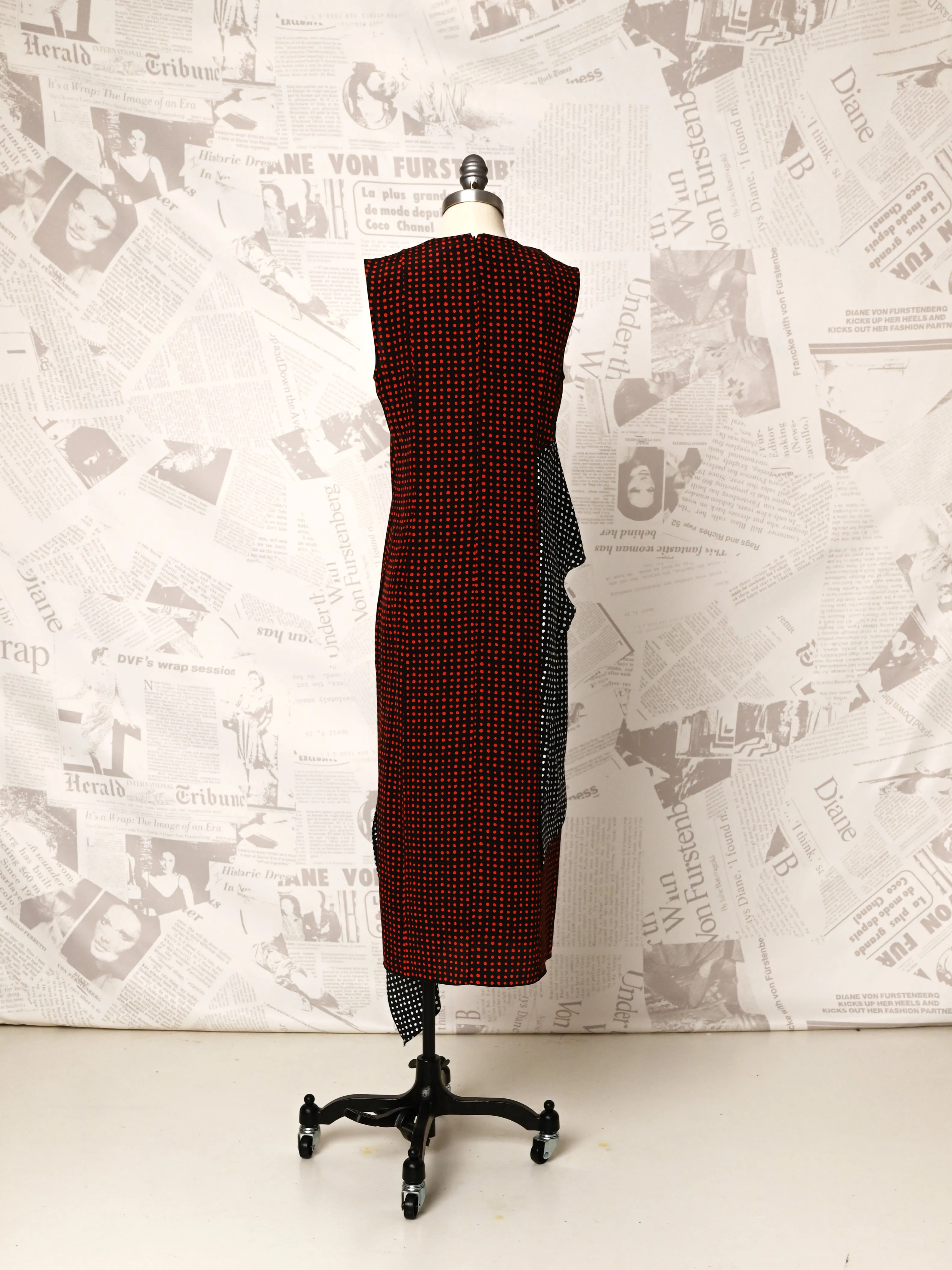 SLVLS Ruffle Dress - DVF Vintage sold by Diane Von Furstenberg product image thumbnail 2