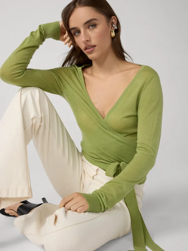 Ballerina Wrap Top sold by Diane Von Furstenberg