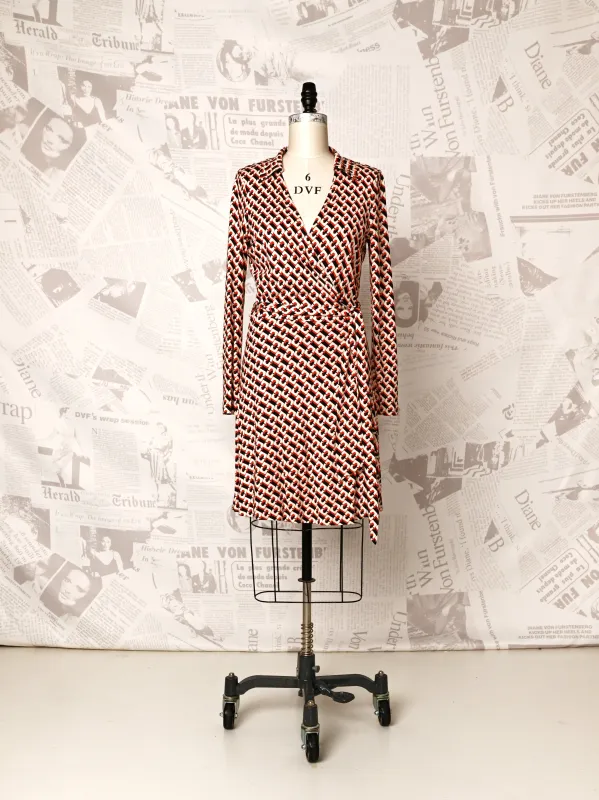 Jeanne Wrap Dress - DVF Vintage sold by Diane Von Furstenberg