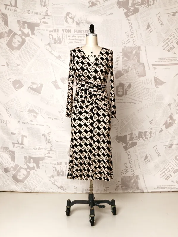 Timmy Midi Dress - DVF Vintage made by Diane Von Furstenberg