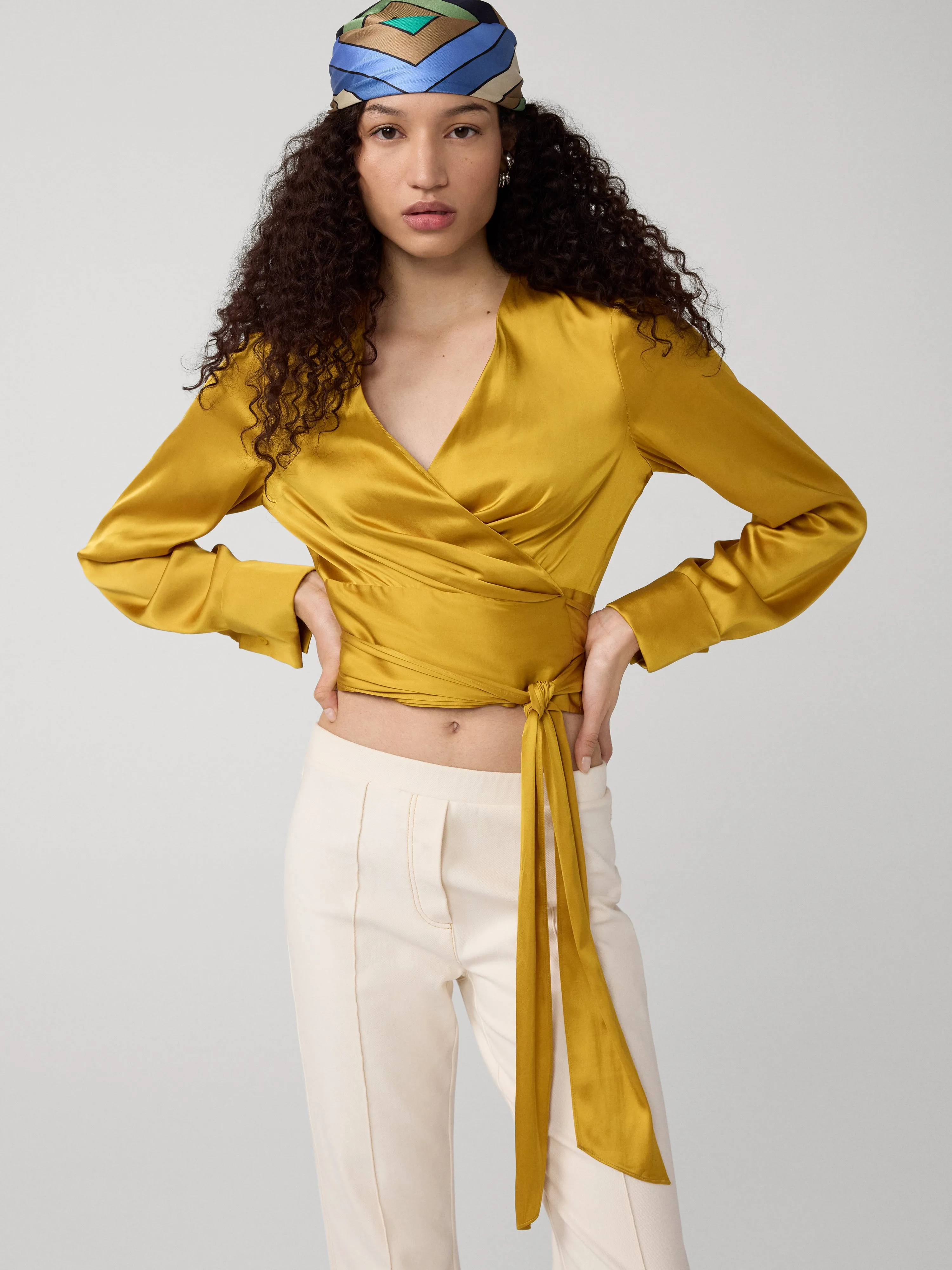Perfect Wrap Top sold by Diane Von Furstenberg product image thumbnail 5