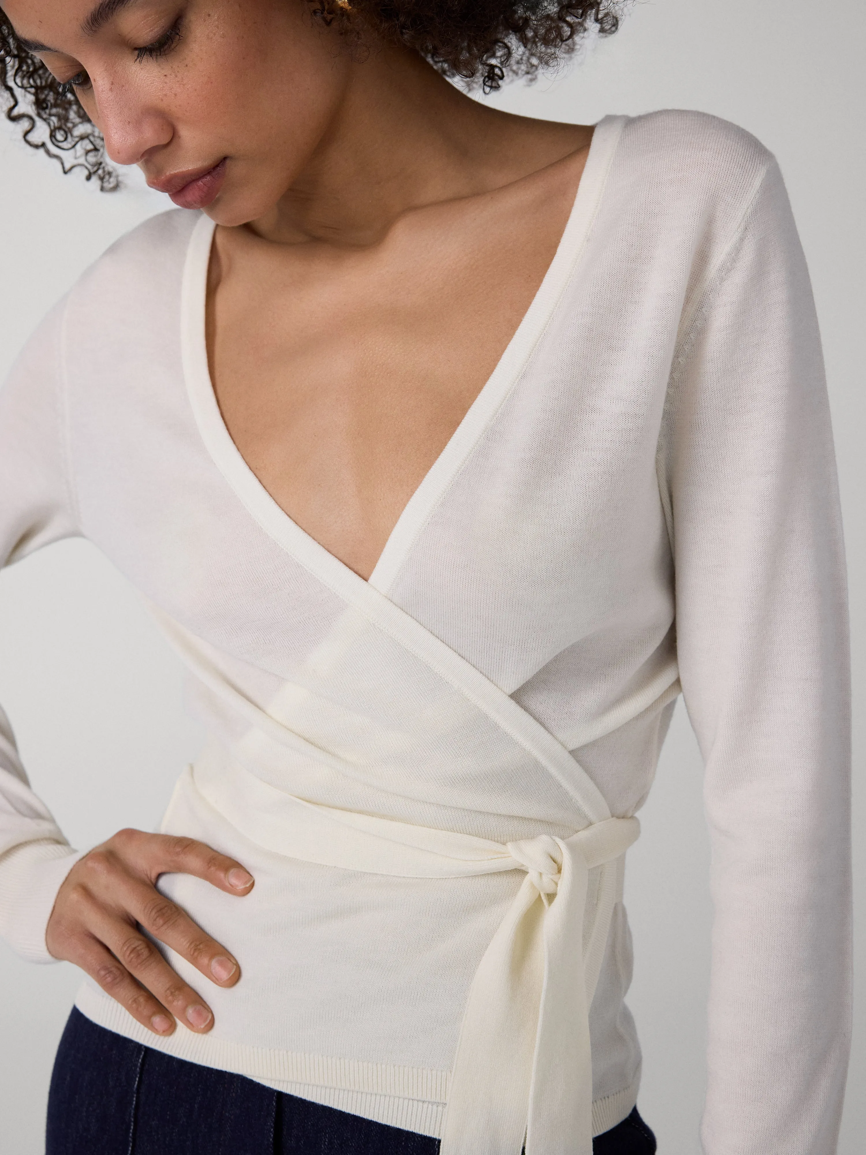 Ballerina Wrap Top sold by Diane Von Furstenberg product image thumbnail 2