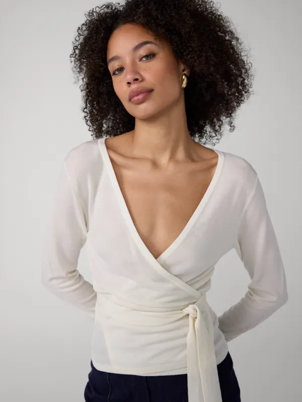 Ballerina Wrap Top sold by Diane Von Furstenberg