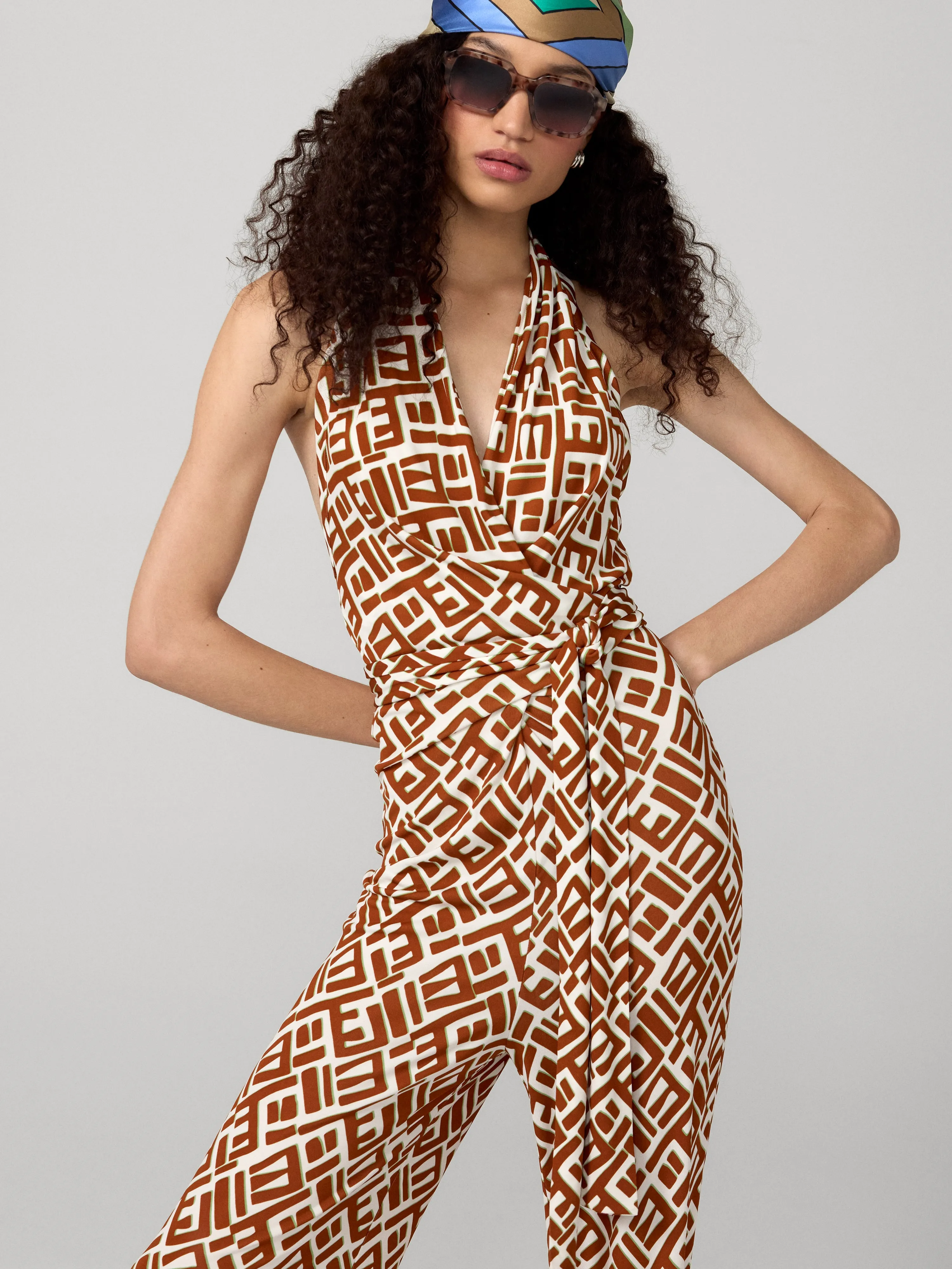 Delia Jumpsuit sold by Diane Von Furstenberg product image thumbnail 4