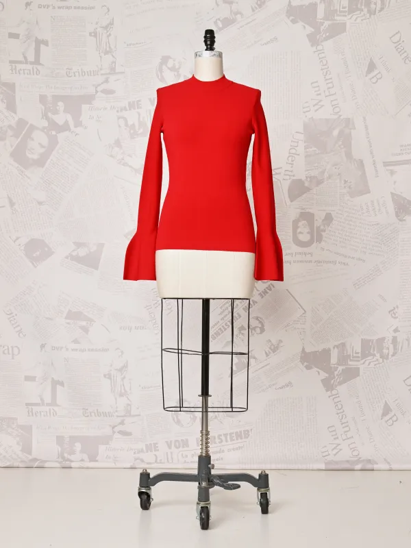 Flutter Sleeve Pullover - DVF Vintage made by Diane Von Furstenberg