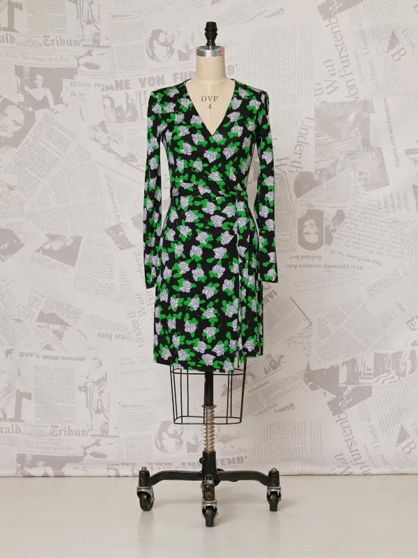 Julian Floral Wrap Dress - DVF Vintage made by Diane Von Furstenberg