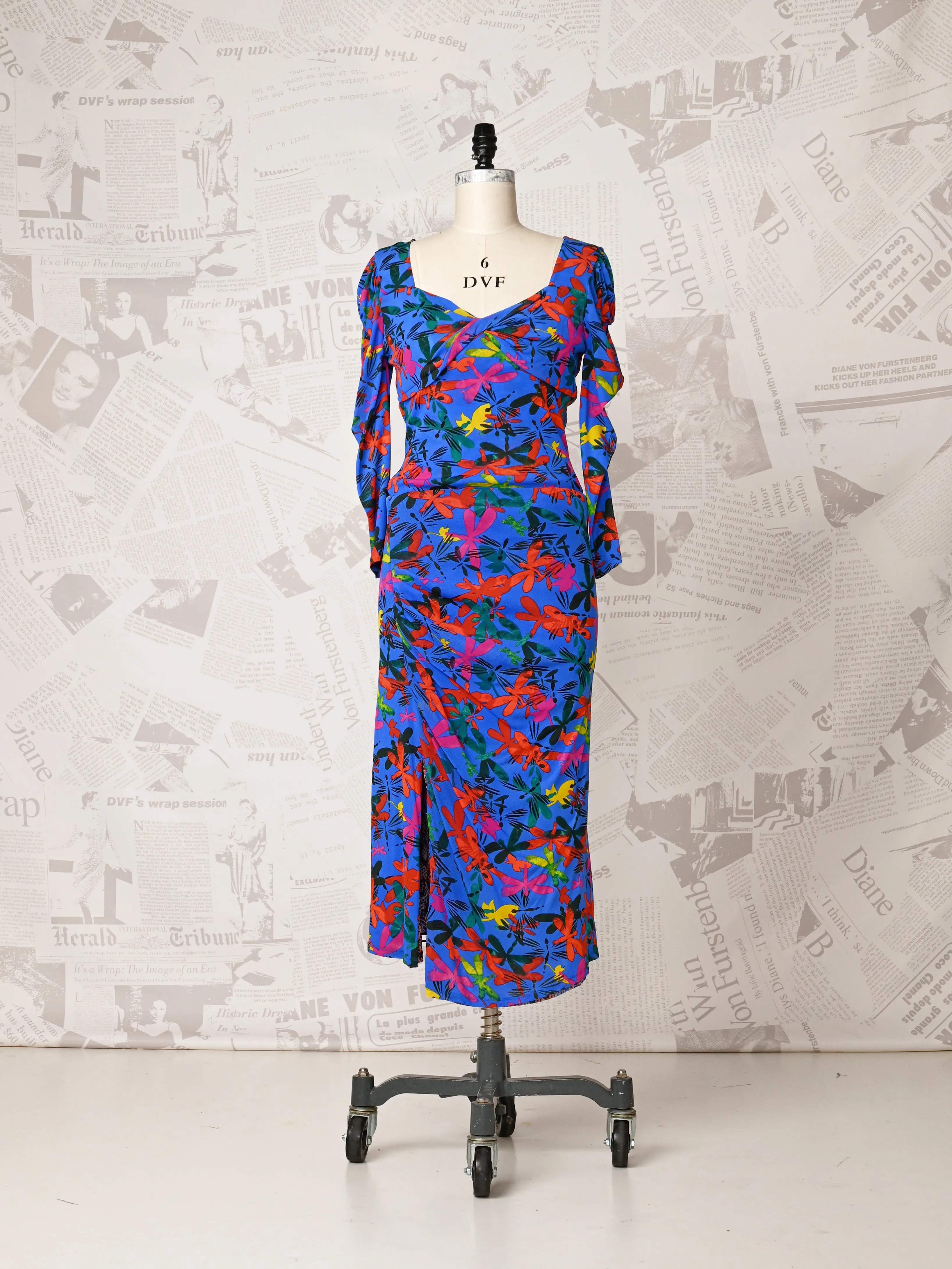 Erik Mesh Bodysuit - DVF Vintage sold by Diane Von Furstenberg