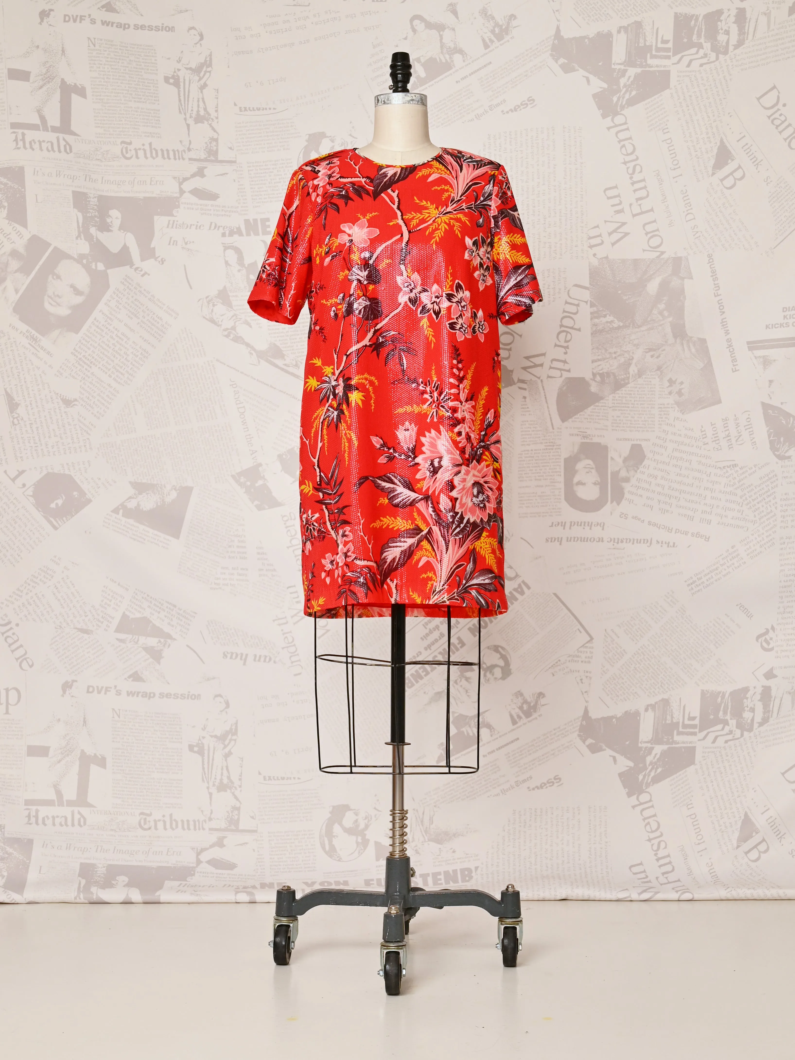 Sequined Mini Dress - DVF Vintage sold by Diane Von Furstenberg