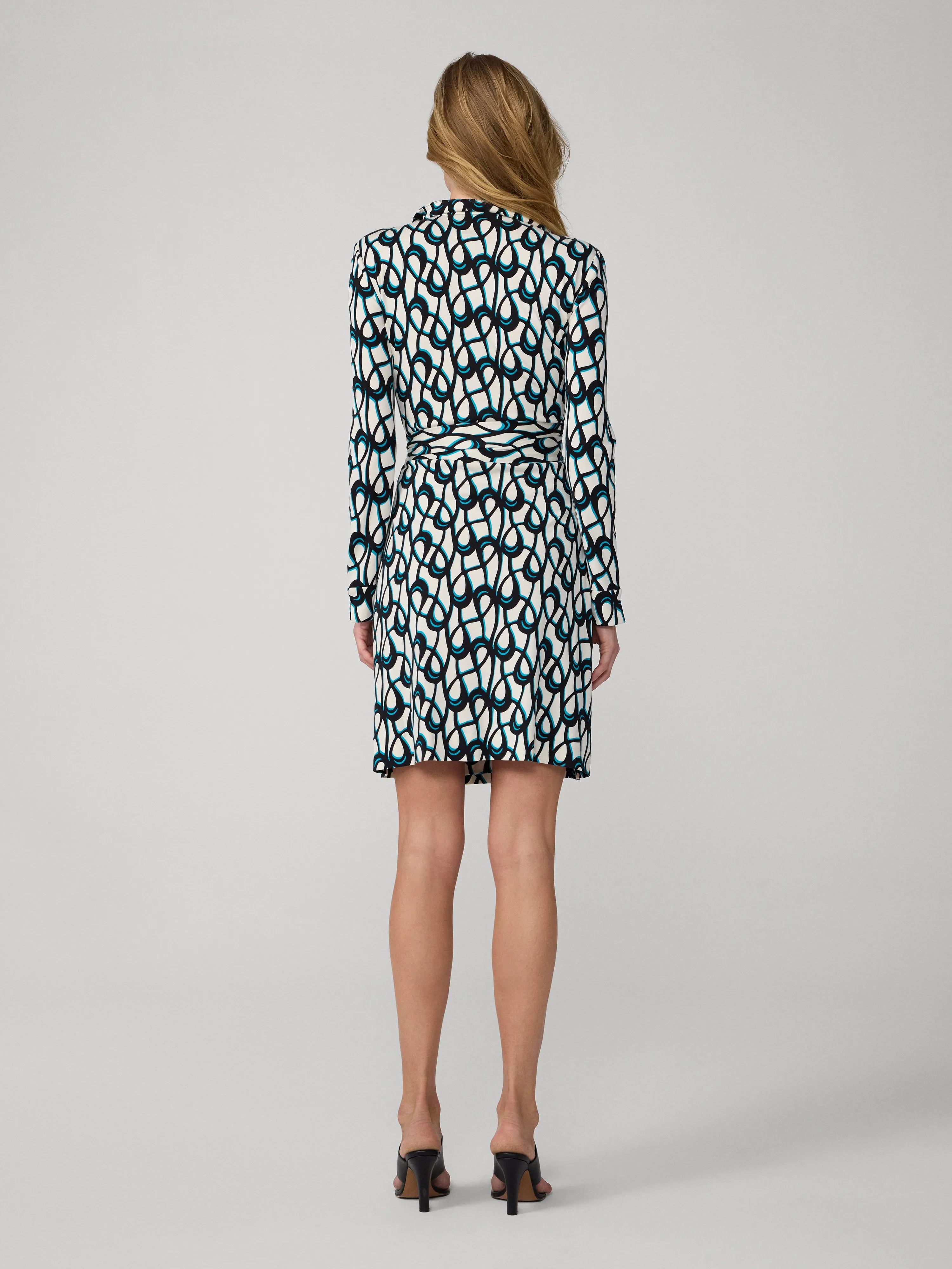Jeanne Silk Jersey Wrap Dress sold by Diane Von Furstenberg product image thumbnail 2