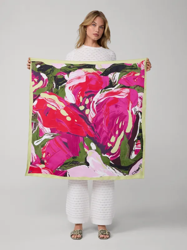 Flag Scarf made by Diane Von Furstenberg