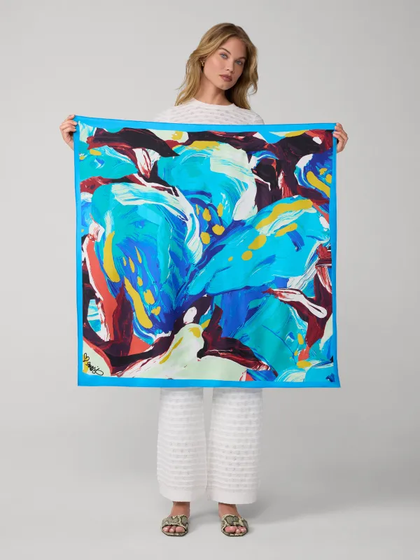 Flag Scarf made by Diane Von Furstenberg