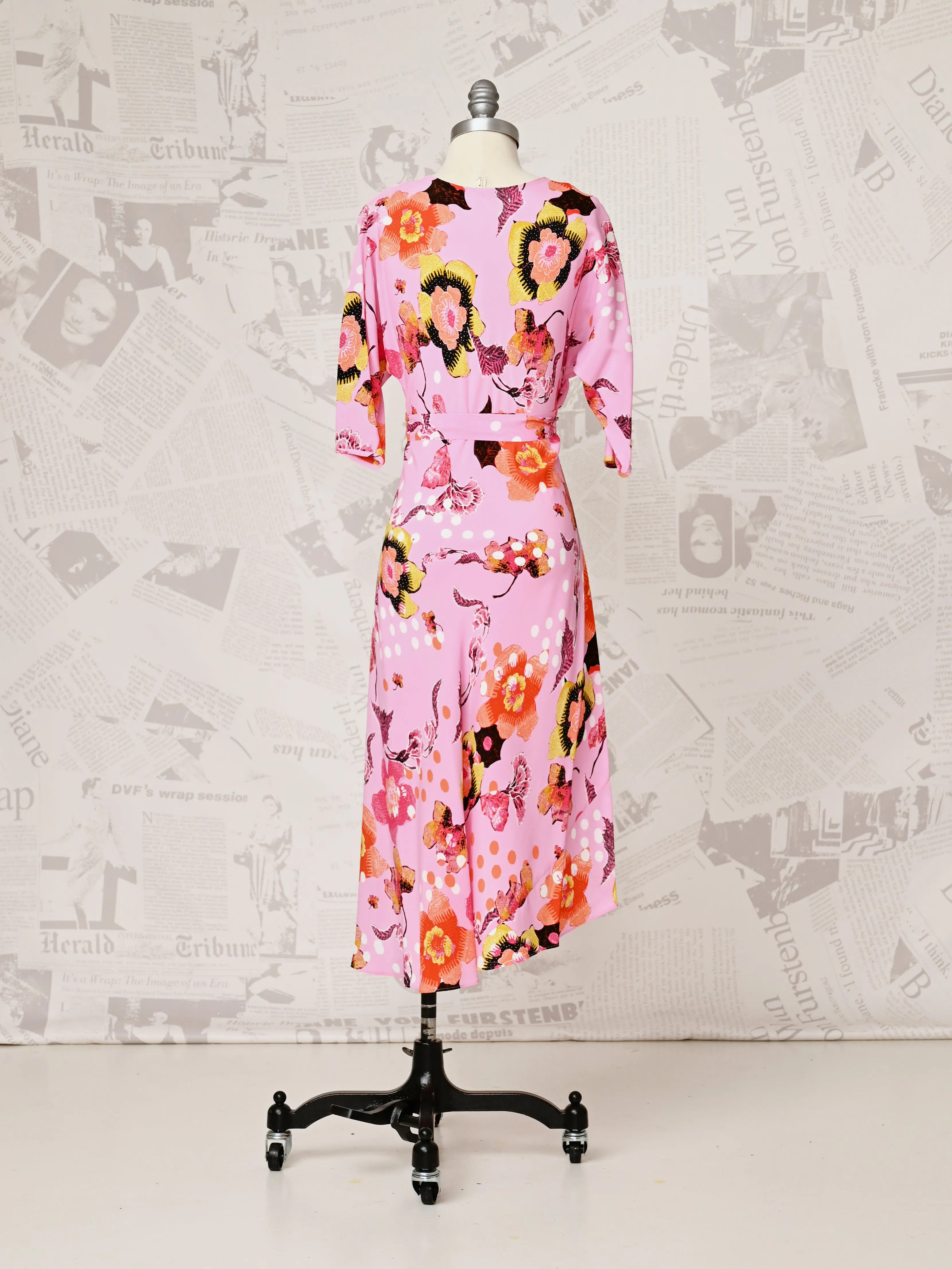 Pink Eloise Dress - DVF Vintage sold by Diane Von Furstenberg product image thumbnail 2