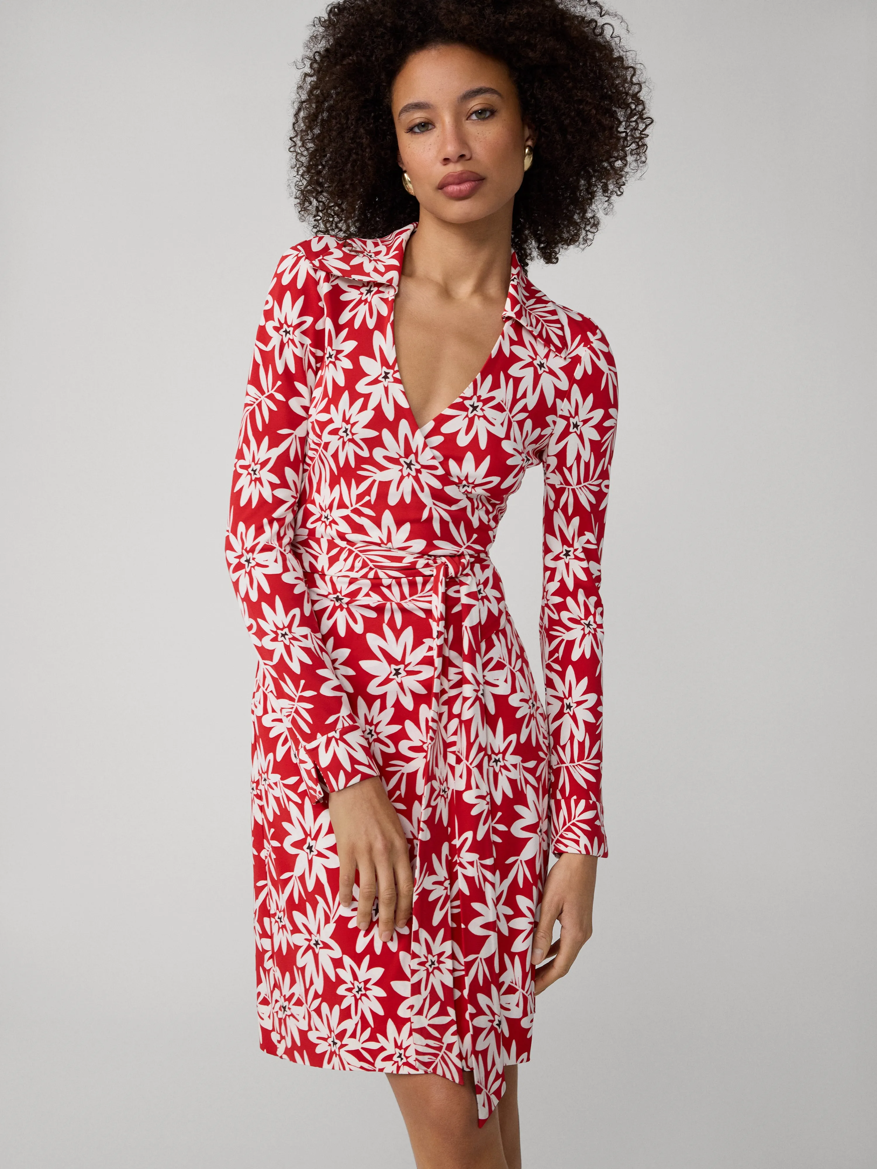 Jessa Wrap Dress sold by Diane Von Furstenberg product image thumbnail 4