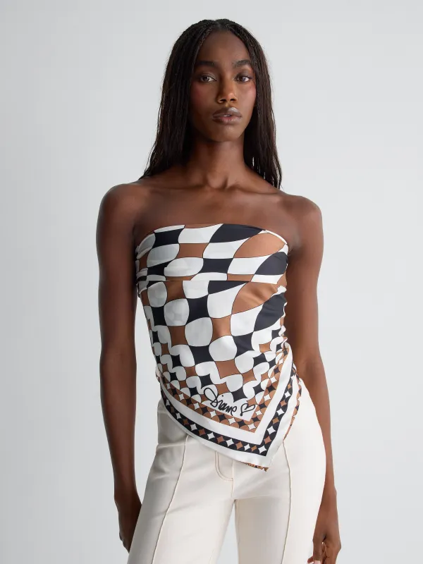 Flag Scarf made by Diane Von Furstenberg