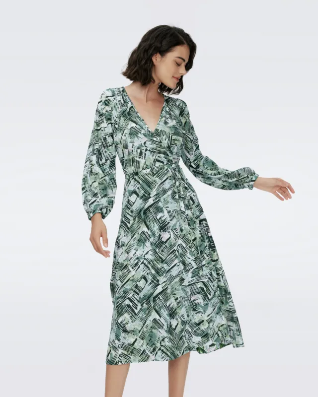 Leo Reversible Wrap Dress sold by Diane Von Furstenberg