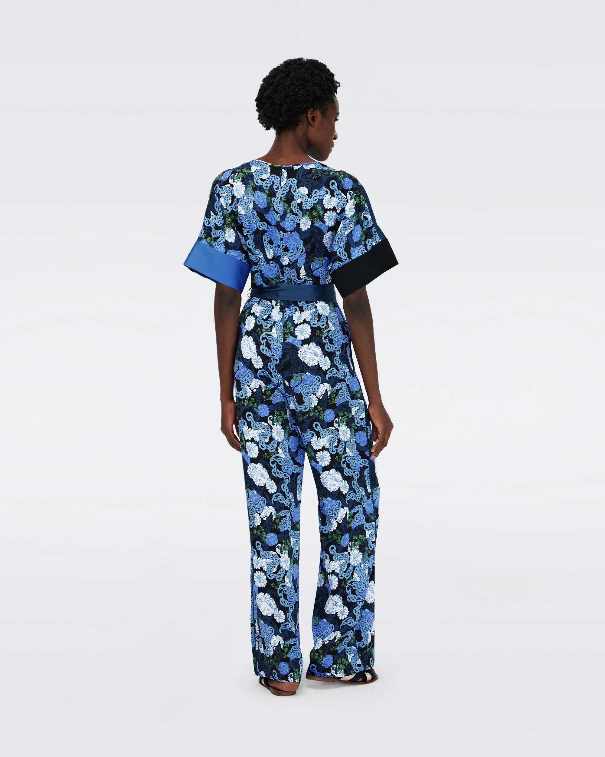 Marie Rose Jumpsuit sold by Diane Von Furstenberg product image thumbnail 3