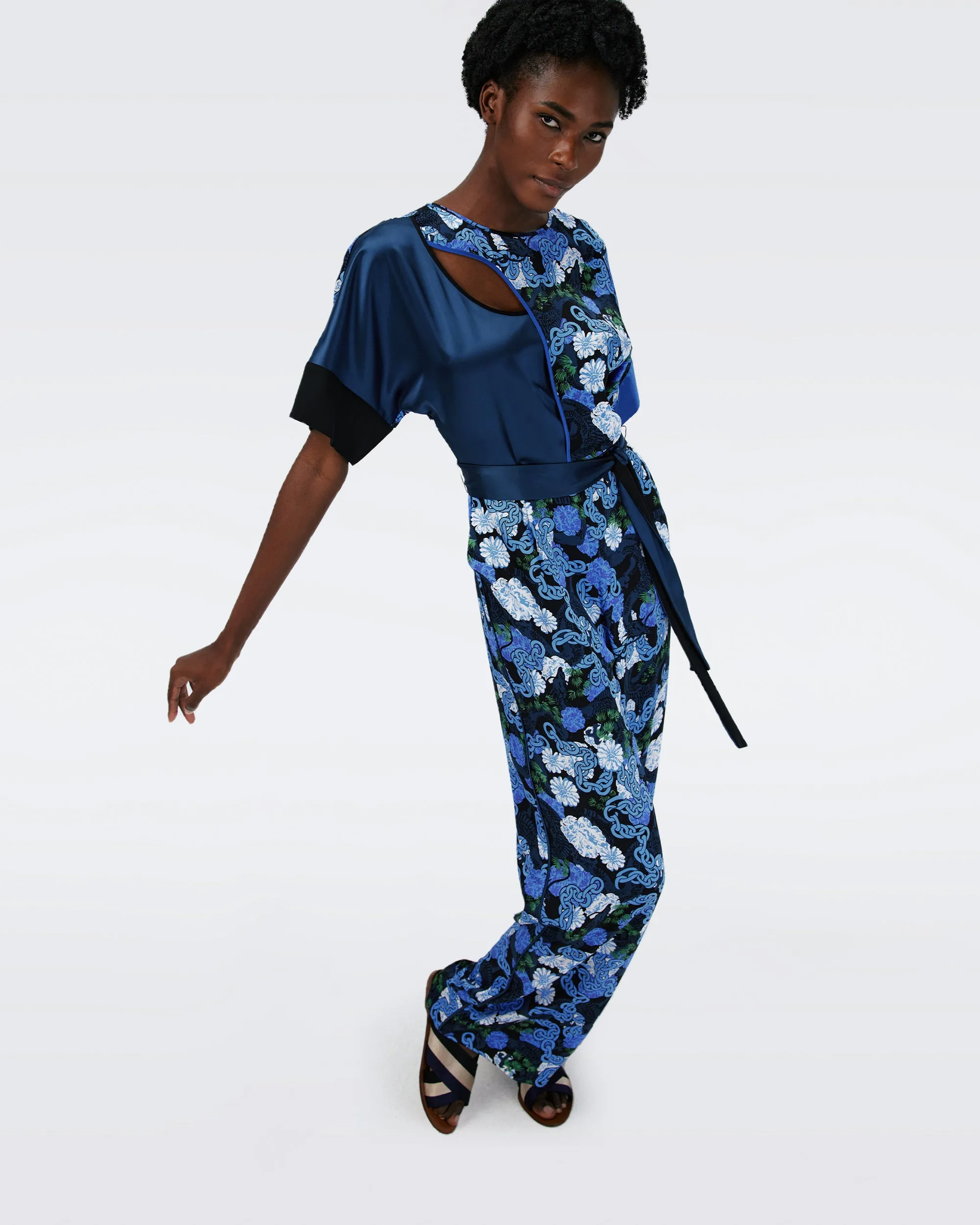 Marie Rose Jumpsuit sold by Diane Von Furstenberg product image thumbnail 5