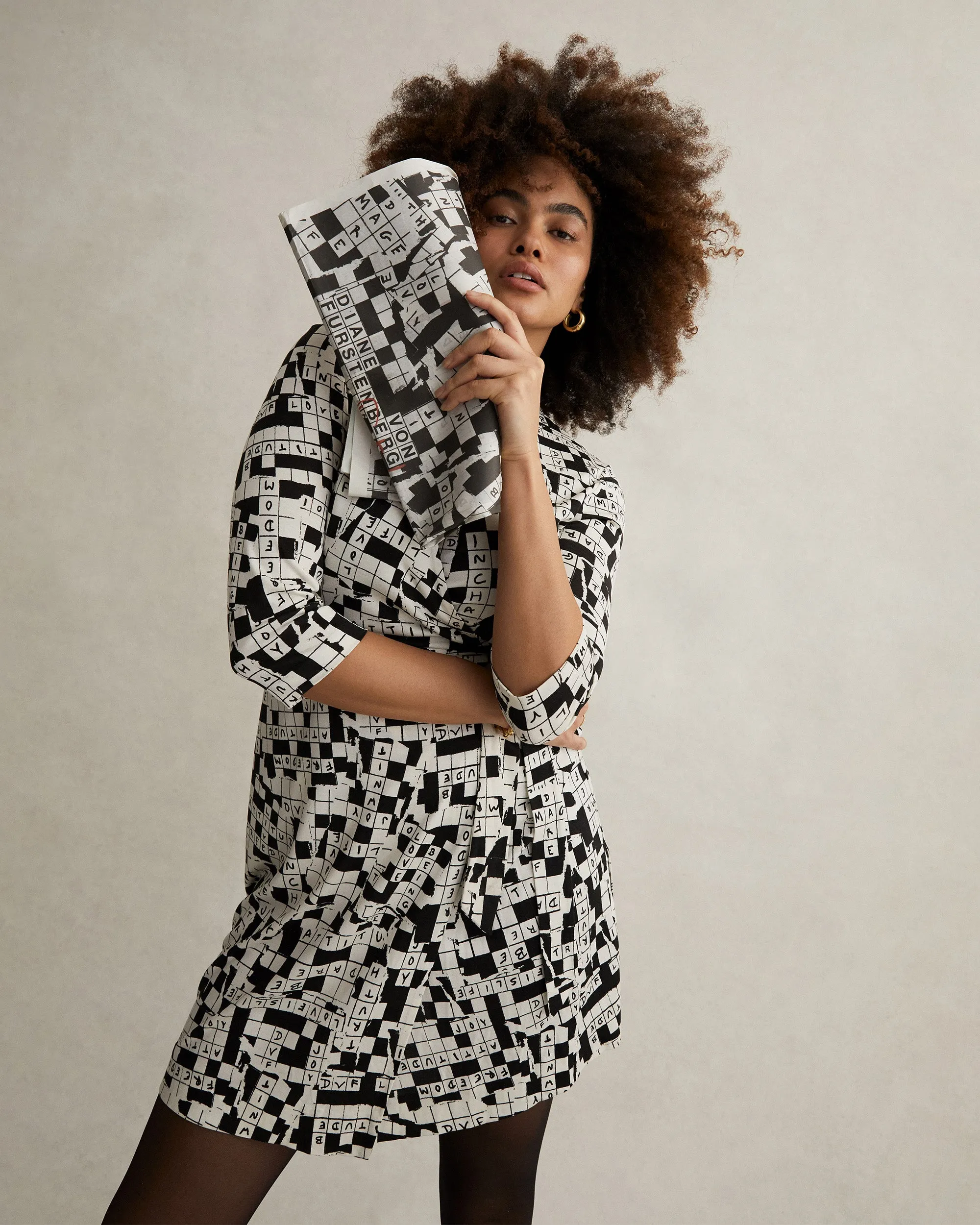 Julian Silk Jersey Wrap Dress sold by Diane Von Furstenberg product image thumbnail 5