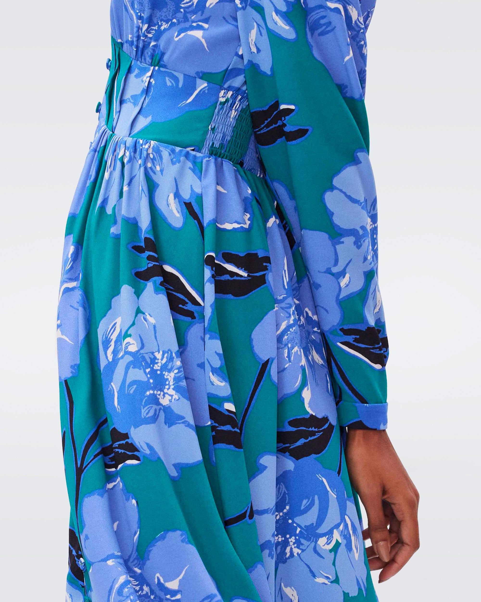 Erica Long Sleeve Midi Dress sold by Diane Von Furstenberg product image thumbnail 2