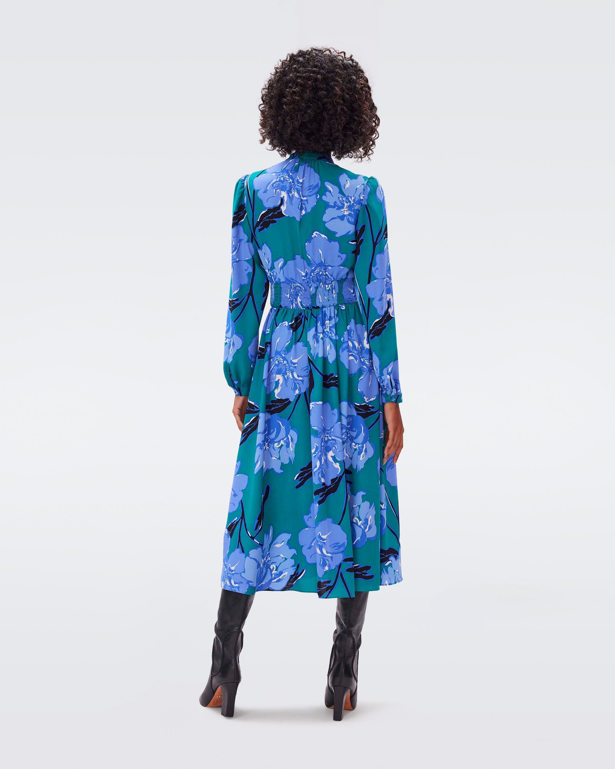Erica Long Sleeve Midi Dress sold by Diane Von Furstenberg product image thumbnail 3